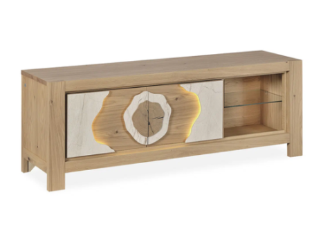 tv mineral céramique beige