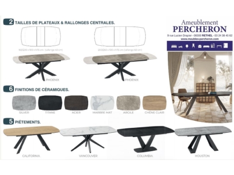 table ovale