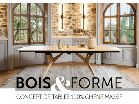 table chêne massif