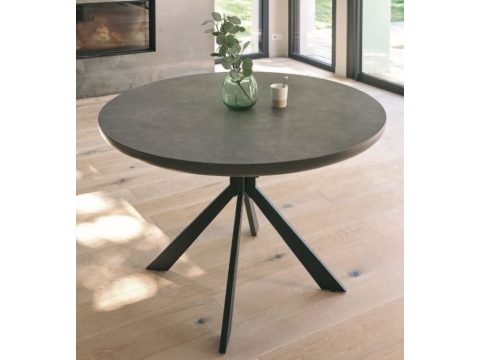 table ronde céramique