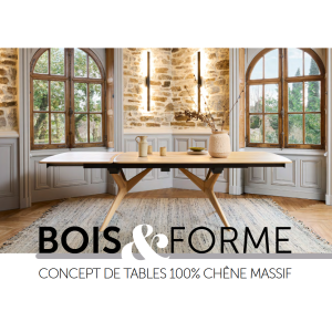 table chêne massif