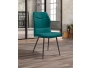 chaise julie bleu turquoise